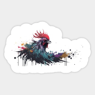 Rooster Sticker